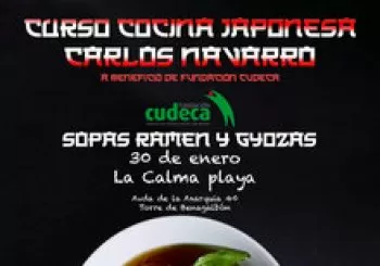 Curso Cocina Japonesa solidario. En Torre de Benagalbón