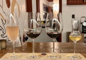 Wine Flight harmonizado - viagem enogastronômica no Miya Wine Bar Pinheiros São Paulo