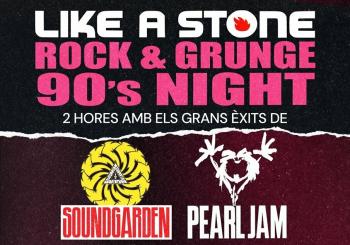LIKE A STONE (PEARL JAM, AUDIOSLAVE, SOUNDGARDEN & R.A.T.M. TRIBUTE) - ALMO2BAR BARCELONA