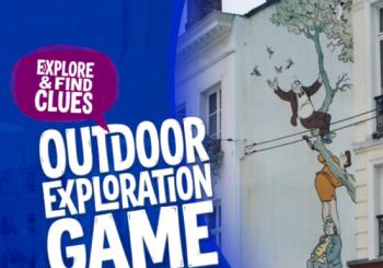 Bruxelles, capitale de la bande dessinée Jeu d'exploration en plein air Brussels