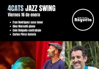 Four Cats - Jazz Swing, en el Café Teatro Rayuela en Santa Cruz de Tenerife