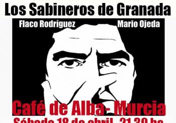 LOS SABINEROS regresan al café de Alba en Murcia! Sábado 18 de abril! en Málaga
