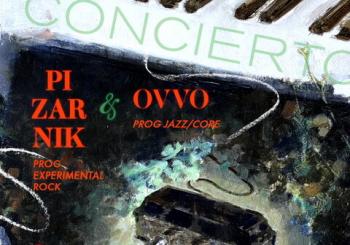 Concierto prog rock Pizarnik y Ovvo en Barcelona
