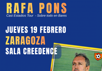 Rafa Pons - Sala Creedence en ZARAGOZA