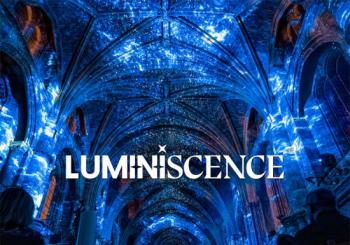 LUMINISCENCE : le nouveau spectacle immersif 360° qui illumine la basilique de Nice