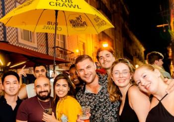 Pubcrawl Rua Cor de Rosa: Bar aberto, shots , entrada VIP em discoteca Lisbon