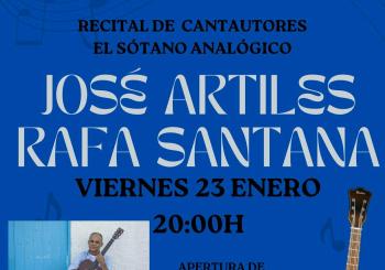 José Artiles y Rafa Santana en Las Palmas de Gran Canaria