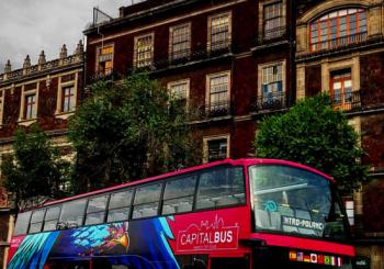 ¡Night Tour con Capital Bus! Mexico City