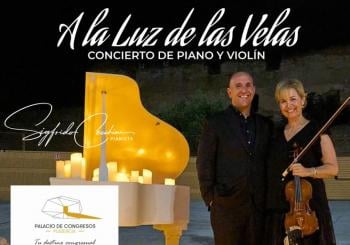 Concierto de Piano y Violín “A la Luz de las Velas” Bandas Sonoras y Éxitos Atemporales en Plasencia