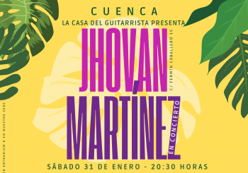 Del Caribe al Mediterráneo / Jhovan Martínez en Concierto en Cuenca