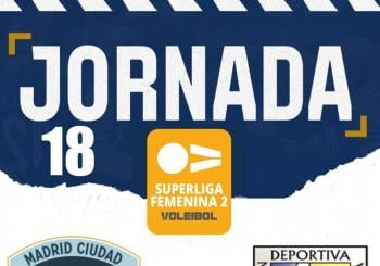 J18 - Superliga 2 - Madrid Chamberí vs Voleibol Astillero