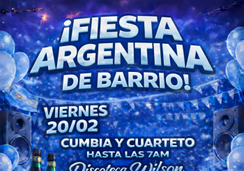 FIESTA ARGENTINA - Cumbia & Cuarteto en Alicante