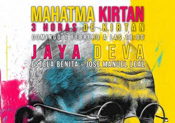 MAHATMA KIRTAN - 3 HORAS - Kirtan con Jaya Deva (Harmonium) en Barcelona