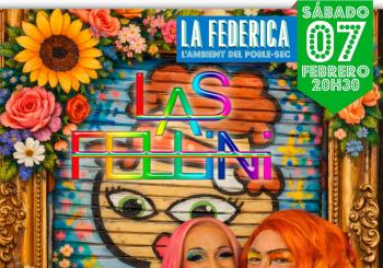 LAS FELLINI AMB LA FEDERICA 7 Febrer 20:30h en Barcelona
