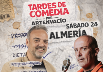 STAND UP COMEDY ARTENVACIO - CALAVERA & MANLEY 17:00h en ALMERÍA