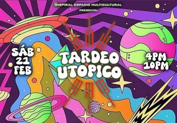 TARDEO UTÓPICO BARCELONA - SÁB 21 FEB - MÚSICA - TALLERES - EXPOSICIÓNES - VIAJE SENSOCIAL Y MUSICAL