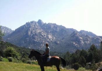 Ruta a caballo en un entorno único Madrid