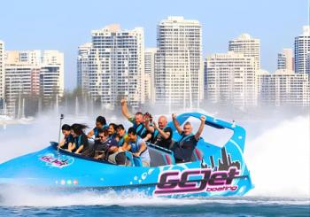 Gold Coast Tandem Parasail & V8 Jetboat Combo - 1 Location