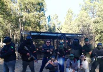 Partida de airsoft ambientada en la II G. Mundial en Cuenca