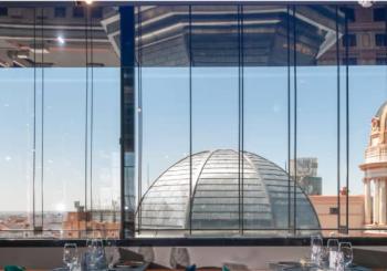 San Valentín en Ella Sky Bar, Menú Romántico para 2 personas en Madrid