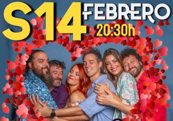 Especial San Valentín: Impro Colectiva, las compañías de Escena 101 actuando juntas en Palma