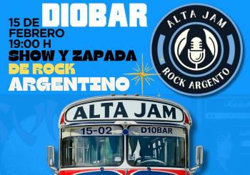 Alta Jam (zapada show de rock argentino) en Barcelona