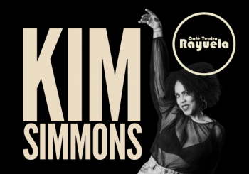 Kim Simmons, en el Café Teatro Rayuela en Santa Cruz de Tenerife