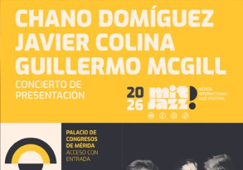 Mitjazz 26 - Chano Domínguez, Javier Colina y Guillermo Mcgill a Badajoz