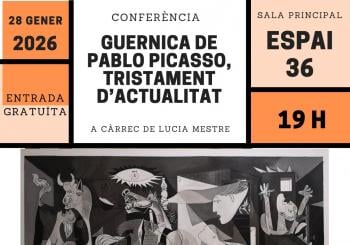 Cicle de conferències: un mes, una obra. Guernica de Picasso, tristament d'actualitat en Sant Llorenç des Cardassar