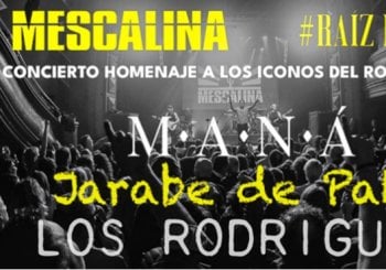 Tributo a Los Rodríguez, Jarabe de Palo y Maná Asturias