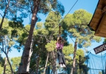 Pack de tirolinas Bosc Aventura Salou Salou