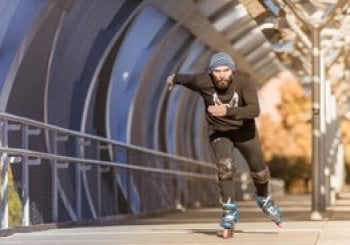 Curso de patinaje al aire libre, en El Retiro en Madrid