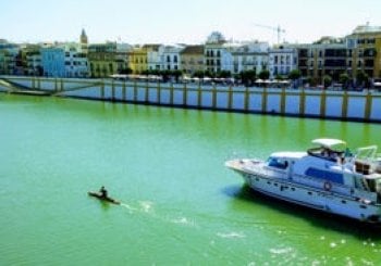 Paseo en yate por el Guadalquivir con almuerzo o cena exclusivos Sevilla