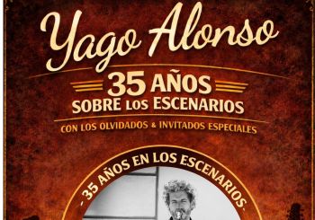Yago Alonso, 35 años en los escenarios en Zaragoza