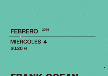 FRANK OCEAN · BLOND: SESIÓN DE ESCUCHA en BARCELONA