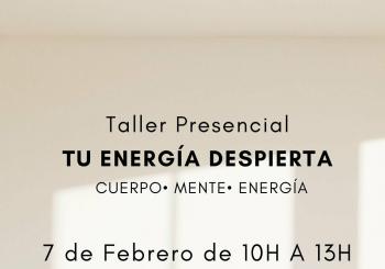 Tu Energía Despierta. Taller Presencial en Barcelona