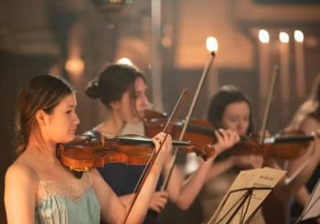 Rachmaninov 2nd Piano Concerto by Candlelight at LLandaff Cathedral Cardiff