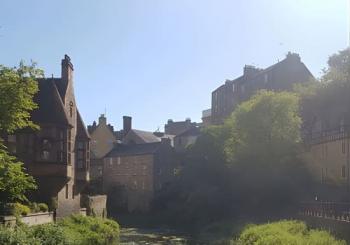 Walk Dean Village, Circus Lane & the New town Edinburgh