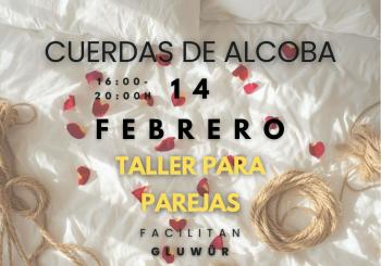 CUERDAS PARA ALCOBA/ 14 de Febrero/ Aisha Cruz & Gluwur en Barcelona