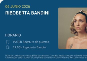 Rigoberta Bandini - Noches del Botánico 2026 en Madrid