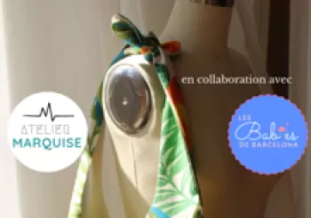 Couture Parties - Atelier Mère Fille - Un sac de plage chacune. En Barcelona 