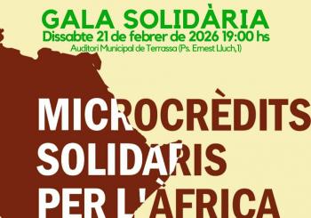 GALA SOLIDÀRIA PER L'ONG MICROCRÈDITS SOLIDARIS PER L'ÀFRICA en Terrassa