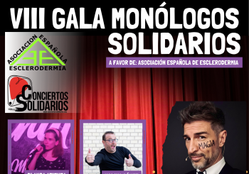 VIII GALA MONOLOGOS SOLIDARIOS POR LAS ENFERMEDADES RARAS en Rivas Vaciamadrid