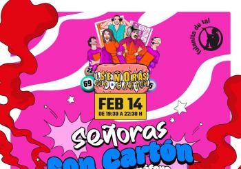 SEÑORAS CON CARTÓN Especial Fiesta del semáforo en Madrid