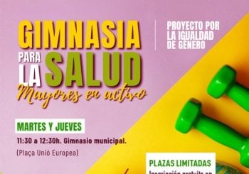 GIMNASIA PARA LA SALUD, MAYORES EN ACTIVO EN FINESTRAT Alicante
