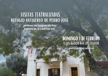 VISITA TEATRALIZADA AL REFUGIO en Alicante