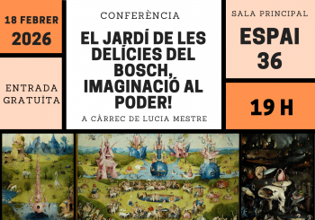 Cicle de conferències: un mes, una obra en Sant Llorenç