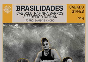 BRASILIDADES: Caboclo, Rafinha Barros & Federico Nathan en Valencia