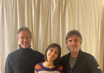 Trio Them: Al sol d'hivern en Barcelona