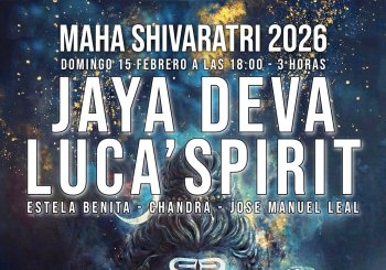 MAHASHIVARATRI 2026 - 3 HORAS - Kirtan con Jaya Deva y Luca'Spirit en Barcelona